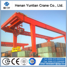 45tons tender project rail type container RMG gantry cranes